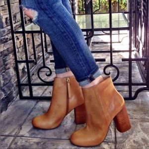 Chinese Laundry Battlefield Leather Bootie